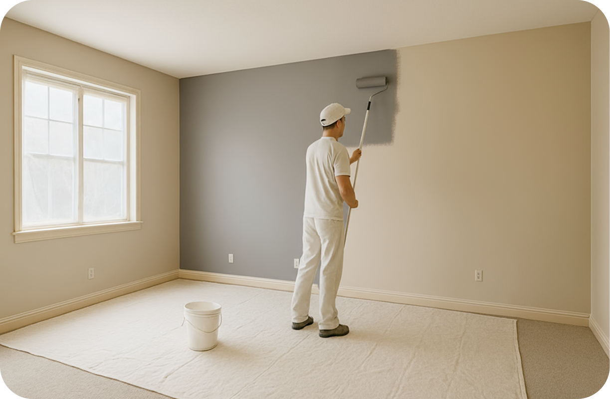 Pintores a domicilio en Moratalaz