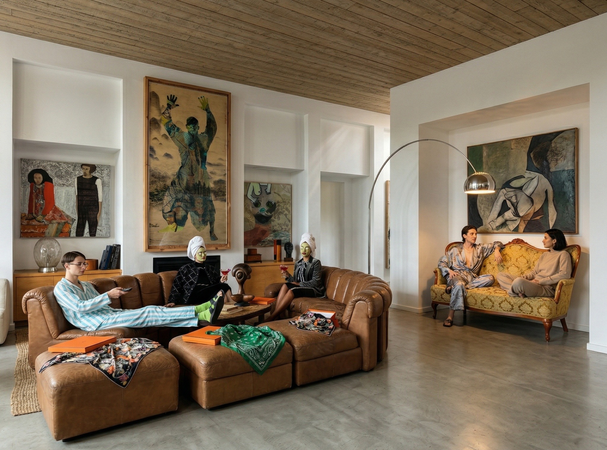 Salón amplio, luminoso y acogedor que refleja una vida mejor en casa con Webel.